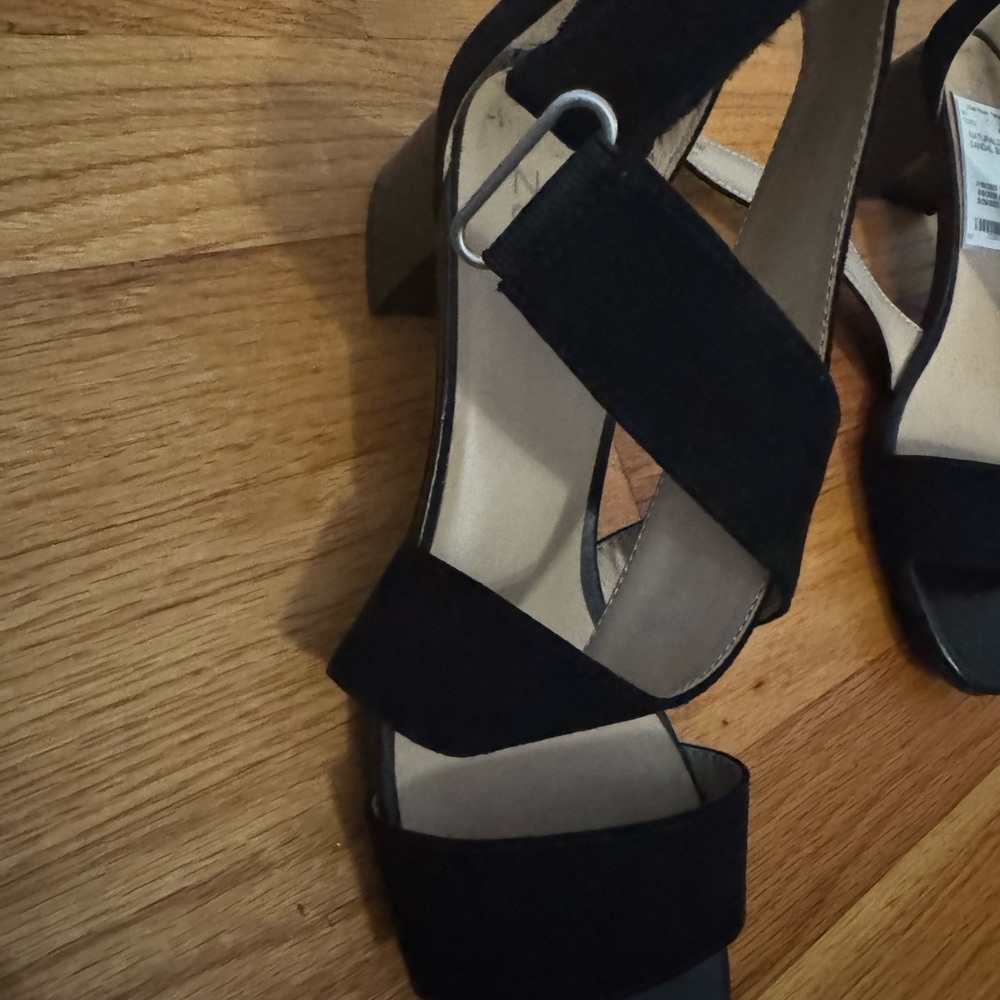 SOUL Naturalizer Black Strappy Heels